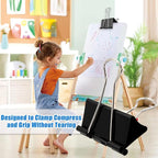 3 Inch Extra Large Jumbo Binder Clips (12 Pack), Heavy Duty Paper Clamps for Office and Home Supplies, Black