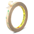 0.39in x 36ft 300LSE Double Sided Tape for Scrapbook, Heavy Duty Mounting Tape, Transparent Adhesive Sticky Tape for Picture Hanging Strips, Poster, LED Strips, Art Craft
