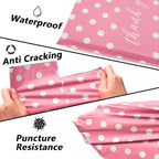 Thank You Poly Mailers 6x9 Inch 100 Pcs - Pink Dots printed Shipping Bags, 2.4mil Thickness, Waterproof and Tear Resistant Mailing Envelopes, Self-Sealing Packaging Bags for Small Business