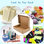 50 Pack Small Shipping Boxes,Brown Corrugated Cardboard Boxes,Internal size:5.5x3.7x1.25inches,Recyclable Corrugated Mailer Boxes for Small Bussiness Packing and Mailing