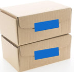 Blue Color Coding Labels 1 × 2 Inches Self-Adhesive Vinyl Rectangle Stickers Waterproof Name Tags Removable Roll for Office School Home 500 PCS