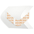 Sunshine Tape Quick Aggressive Hairpiece Wig Tape (72 Pieces) - AA Curve - Double Sided Adhesive Tape for Toupee Lace Front Wig Strong Hold Waterproof Strips