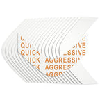 Sunshine Tape Quick Aggressive Hairpiece Wig Tape (108 Pieces) - AA Curve - Double Sided Adhesive Tape for Toupee Lace Front Wig Strong Hold Waterproof Strips