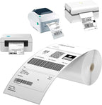 Direct Thermal Labels 4x6-450 Labels/Roll, Thermal Shipping Labels for Zebra 2844 ZP-450 ZP-500 ZP-505, 2 Rolls, 900 Labels(NOT for DYMO)