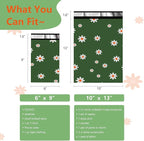 Poly Mailers 10x13 Inch 25 Pcs - Cherry printed Shipping Bags, 2.4mil Thickness, Waterproof and Tear Resistant Mailing Envelopes, Self-Sealing Packaging Bags for Small Business