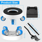 New Upgrade Furniture Movers with Wheels: Furniture Sliders with 360° Rotatable Wheels - Furniture Dolly for Moving Heavy Duty Sofa Bed - Load Capacity Up to 750lb