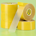 5Pack Double Sided Tape Heavy Duty, 2in x 66FT (330FT Total), Super Sticky Resistente Clear Tape, Universal High Tack Strong Wall Adhesive with Fiberglass Mesh,Easy Use Mounting Tape