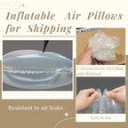 Large Air Pillows for Shipping Inflatable Air Bags for Packing Purse Shaper, 8.2" X 11.8" Air Pockets for Packaging Moving Supplies Box Filler Alternative to Packing Peanuts, 100Count