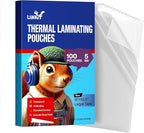 Uinkit 100Pack Legal Size Laminating Pouches, 8.5x14 Inches, 5Mil Thick - Bubble-Free, Crystal Clear Thermal Laminating Sheets for Documents, Menus, Certificates & School/Office Use