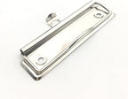 Shuokecrafts10 Pack Metal Clipboard Clips with Rubber Grips and Hanging Hole (10cm with Hook)