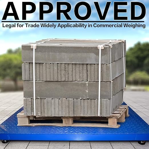 Industrial Floor Scale, 48" x 72", 5000LB/0.5LB, PEC Focus on Industry for 60 Years