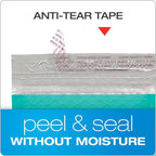 Quality Park Bubble Mailers, 6 x 9 Inch, Teal Poly Mailers, Padded Envelopes, Shipping Envelopes, Water Resistant, Self Seal, 50 Per Box (QUA85857)