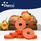 Perco Red Sale Pricing Labels for Monarch 1136 Price Gun – 3 Sleeves, 24 Rolls Value Pack - 42,000 Price Marking Labels – with Ink Rolls Included