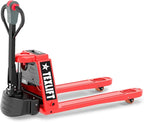 Full Electric Power Pallet Jack – Standard Duty Pallet Truck 4400 Lb Capacity, 48” L x 27” W Fork Size, Plug-in 48V/15A Lithium Battery – Max Lift Height 7.8 Inch - (US-EPT44K-FE)