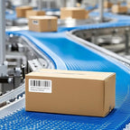 12 Rolls 2.25" x 1.25" Direct Thermal Labels, Perforated Barcode Address Stickers, Self-Adhesive Shipping Labels Compatible with Zebra, Rollo & Munbyn (1000 Labels/Roll)