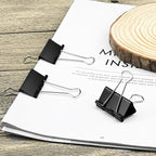 30 Pack Large Binder Clips 1.6 Inch Binder Paper Clip Big Paper Clamps for Office, School, Home