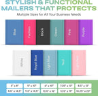 White Extra Large Poly Bubble Mailers 14.25x20 inch #7 | Self Seal Large Padded Envelopes | Air Cushioned Bubble Mailer | Usable Size 14.25x19 Lightweight Mailing Shipping Bags| 100 Pack Bulk