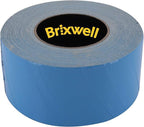 Brixwell 4 Rolls - Blue Double Coated Carpet Tape 3 Inch x 36 Yard Made in The USA