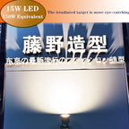 Clip Floodlight 15W LED Work Light IP65 Waterproof 150W Equivalent 11.5ft 3.5m Cord with Plug Lights for Workshop Garage, Construction Site Applicable to Various environments (15W Daylight White)