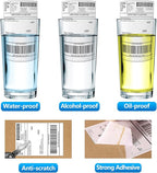 FungLam 80 Rolls 4x6 Direct Thermal Shipping Labels, 250 Labels Per Roll, 1" Core, Perforated, White Mailing Postage Shipping Label Compatible with Zebra 2844 ZP-450 ZP-500 ZP-505