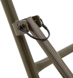 Kill Shot Deer Hunting Folding Game Cart 500 lb Capacity with 16" Rubber Wheels for Hauling Deer, Game, and Hunting Gear