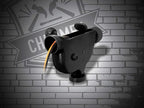Extension Cord Winder Organizer, Transportable from Wall to Wall with 2 Fixed and 1 Swivel Wall Mount
