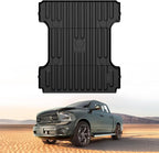 LASFIT 6FT4 Truck Bed Mat for Ram 1500 2006-2018 & Ram 2500/3500 2006-2026 & 1500 Classic 2019-2024 (6.4 FT/76.8 inches), NOT for Optional Rambox, All Weather Custom Fit TPE Truck Bed Liner