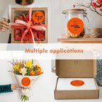 3 x 3Inch Round Color Coding Labels Circle Thermal Labels Printable Waterproof 500Pcs Round Stickers Adhesive Writable For Office,Home,Garage,DIY Sticker,Barcodes,Name Tag,Fluorescent Orange