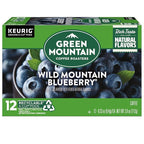 Green Mountain Coffee Roasters Wild Mountain Blueberry Keurig Single-Serve K-Cup pods, Light Roast Coffee, 72 Count
