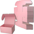 11x6x6 inches Small Shipping Boxes Set of 20 - Pink Mailer Corrugated Cardboard Boxes for Shipping Packaging Mailing Products