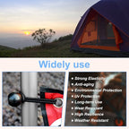 30PCS of 3 Sizes Ball Bungee Cords, 6, 9, 11 Inch Tarp Canopy Bungee Balls, Heavy Duty Tie Down Cord for Shelter, Gazebo, Camping, Tent, Cargo, Holding Wire and Hoses (Ball Size 1 inch)