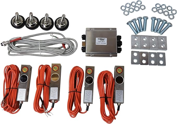 Liberty LS-720 Multi-Purpose Weighing Kit NTEP Floor Scale (Legal for Trade) with Shear Beam Load Cells (20k lb(4) x 10k lb Each)