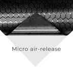 VViViD+ Honeycomb Matte Black Medium Pattern Car Wrap Vinyl (100ft x 5ft)
