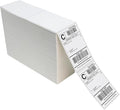 L LIKED 4000 Thermal Shipping Labels 4”x 6”in Fanfold, Permanent Adhesive, Perforated Line Labels Compatible with Direct Thermal Printings (1 Stack, 4000 Labels/Stack)