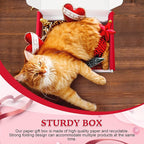 Spakon 50 Packs Shipping Boxes Cardboard Corrugated Mailer Packaging Boxes for Small Business Cute Small Box Cardboard Carton Box Mailers for Packaging Product(Red,9 x 6 x 2.36 Inches)