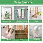 Clear Double Sided Tape(1 in x 10 ft) Mounting Tape,Strong Adhesive,Residue-Free for Hanging Pictures, Mounting Decor