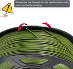 iSANMATE ASA Filament 1.75mm Army Green 1KG, UV & Weather Resistant 3D Printer Filament Perfect for Outdoor Functional Parts, Dimensional Accuracy +/- 0.02mm, 1kg Spool (2.2lbs)