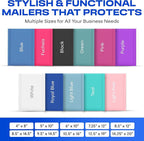 Royal Blue Extra Large Poly Bubble Mailers 14.25x20 inch #7 | Self Seal Large Padded Envelopes | Air Cushioned Bubble Mailer | Usable Size 14.25x19 Lightweight Mailing Shipping Bags| 100 Pack Bulk