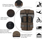 Safety Vest High Visibility Reflective Construction Vest for Men Women