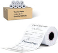 AUEAR, Thermal Cash Register POS Paper Rolls, 2 1/4" x 50' - BPA Free (100 Pack)