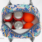 FlowFly Insulated Lunch Cooler Bag - Tote Bag Organizer for Women/Men, Sloth