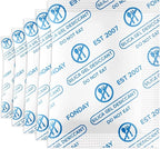 2g x 2500 Packs Fonday Food Grade Silica Gel Desiccants Packs Moisture Absorbers Dehumidifier for Food Storage, Electronics, 3D Filament & Safes
