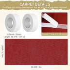 kaiyomi 6Pcs Stanchions Posts Velvet Ropes with Red Carpet and Sign Frame, Water or Sand-Fillable Base, Suitable for 8.5" x 11" A4 Paper Size Sign Frame for Red Carpet Party Decoration (Golden)