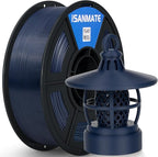 iSANMATE 3D Printer Filament ASA Navy Blue, UV & Weather Resistant ASA Filament Perfect for Outdoor Functional Parts, for Bambu Lab 3D Printers,AMS,AMSLite, 1kg Spool (2.2lbs)