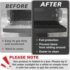 TripleAliners Tailgate Mat Compatible with Toyota Tacoma 2005-2023 Accessories Truck Tailgate Liner All-Weather Protector Cargo Cover Custom Fit for 2005-2023 Tacoma