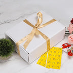 RLAVBL 12x9x4 Inches Shipping Boxes Set of 50, White Medium Corrugated Cardboard Box, Mailer Boxes for Packing Small Business