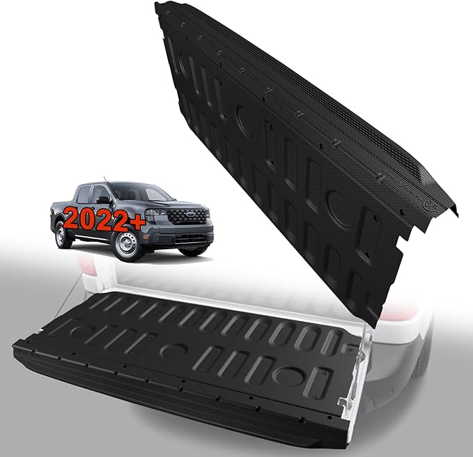 TripleAliners Compatible with Ford Maverick & Hybrid Model 2022-2025 2026 Tailgate Accessories Tailgate Mat with Tailgate Cap Top Protector Full-Coverage All Weather Truck Bed Cover Liner Replacement