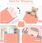 Metronic Poly Mailers 10x13 300 Pcs, Strong Adhensive Shipping Bags for Clothing, Medium Mailing Bags for Small Business, Shipping Envelopes, Tear-resistant Packing Bags in Peach Pink