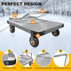 Folding Platform cart Dolly cart Push Cart Dolly Moving Platform (Small 27X19INCH 1500LBS)