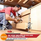 Labor-Saving Arm Jack Multifunctional Construction Jacks, Furniture Jacks，Lift Height 10 inches 400lb Load-Bearing for Installing Windows and Doors, Lifting Furniture, Woodworking Tools